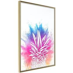 Arkiio Affisch Colourful Pineapple [Poster] 20x30 Poster